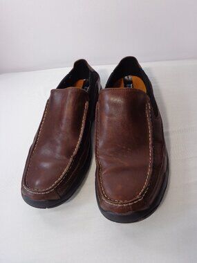 Timberland Earthkeepers Mt Kisco Brown Leather Slip On Loafers Men's Size 11 M